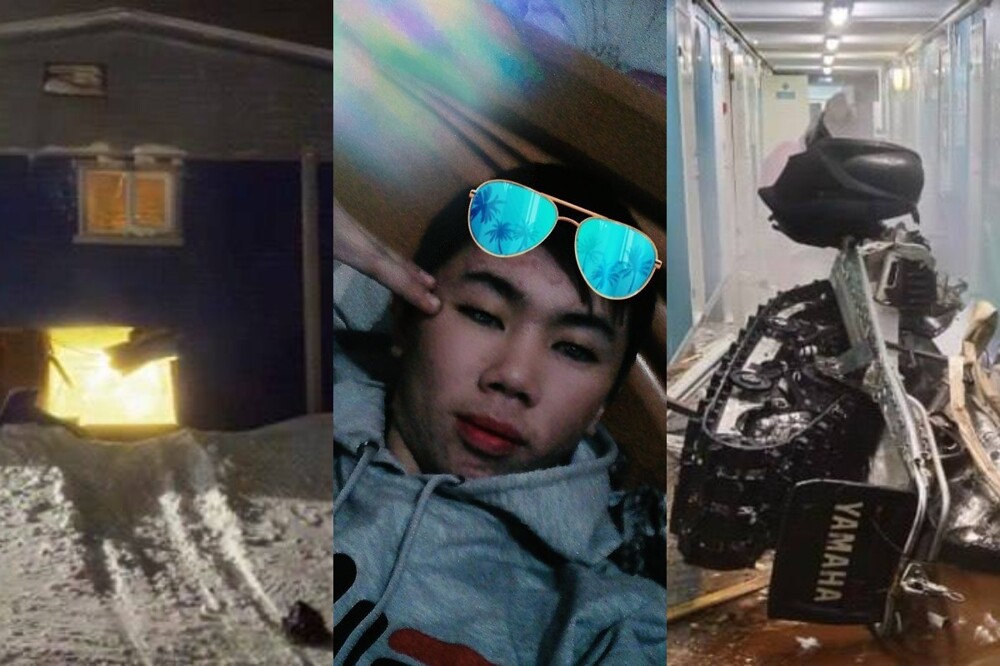 Напился и убился: на Таймыре 22-летний парень пробил снегоходом окно больницы и врезался в стену