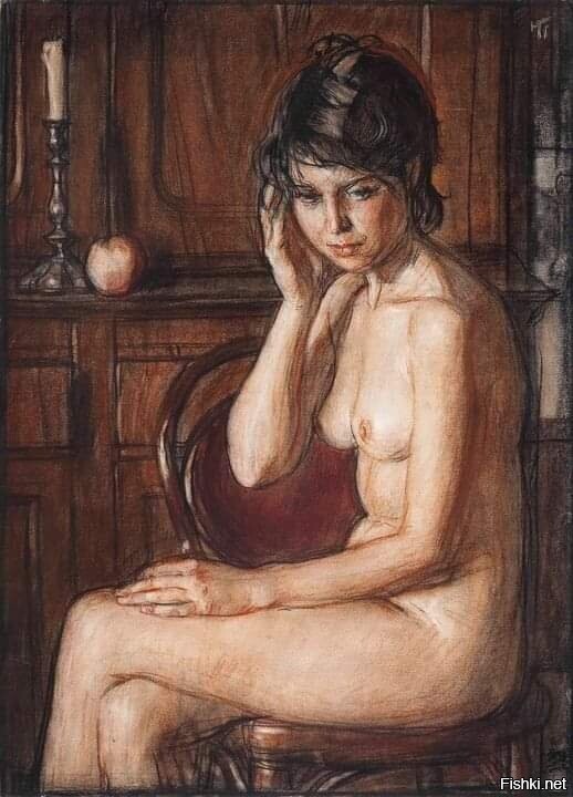 Французский художник Антуан Кальпетт ( 1880-1944 )