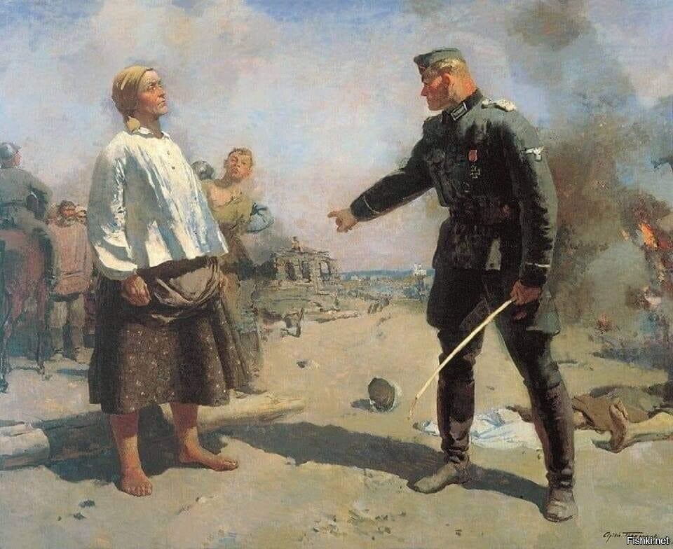 «Мать партизана» — картина советского живописца Сергея Васильевича Герасимова...