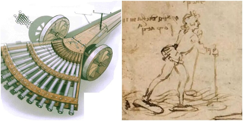 10 гениальных изобретений Леонардо да Винчи