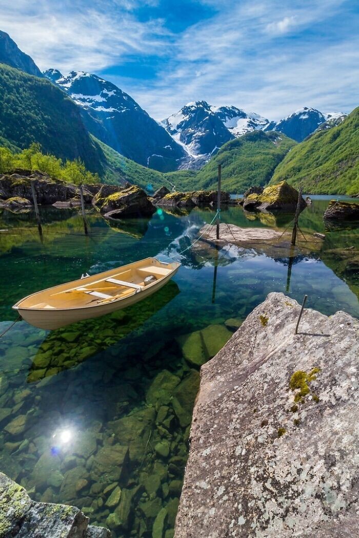 7. Норвежское озеро
