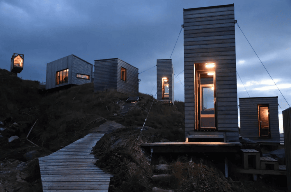 Крошечный домашний посёлок в Норвегии. Идеально подходит для отдыха. Разве не мечта?