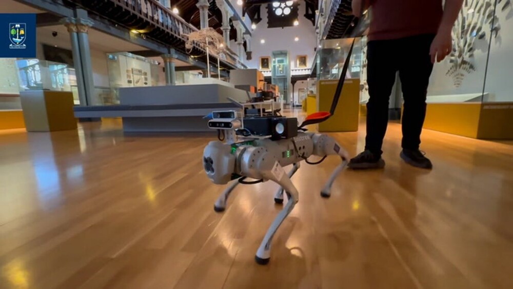 Учёные создали робота, который может заменить собаку-поводыря