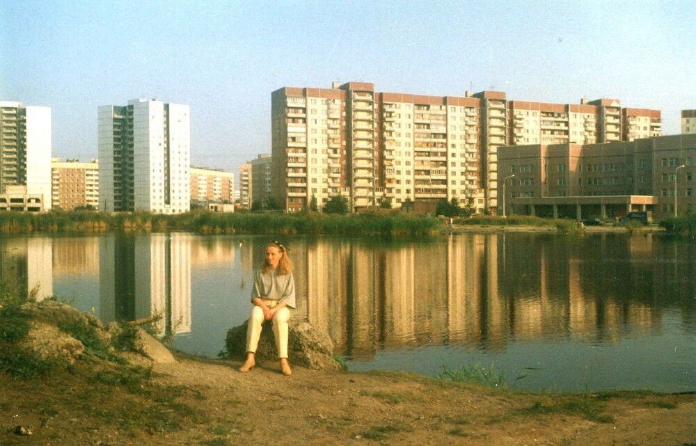 Озеро Долгое. Санкт-Петербург, 2000 год.