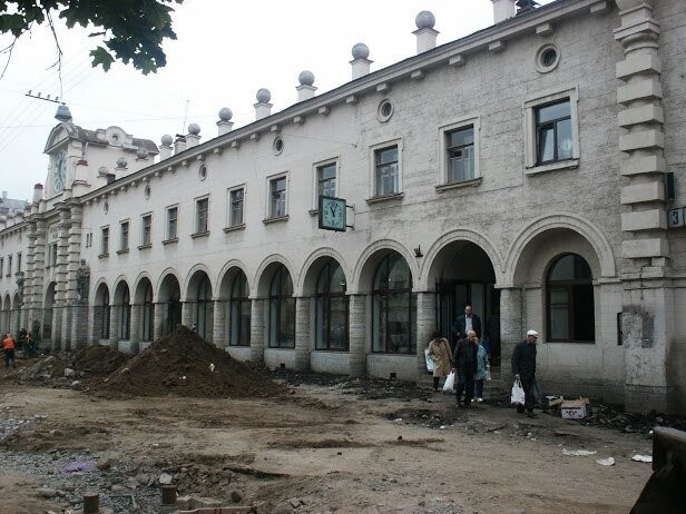 Идёт ремонт Кузнечного переулка.