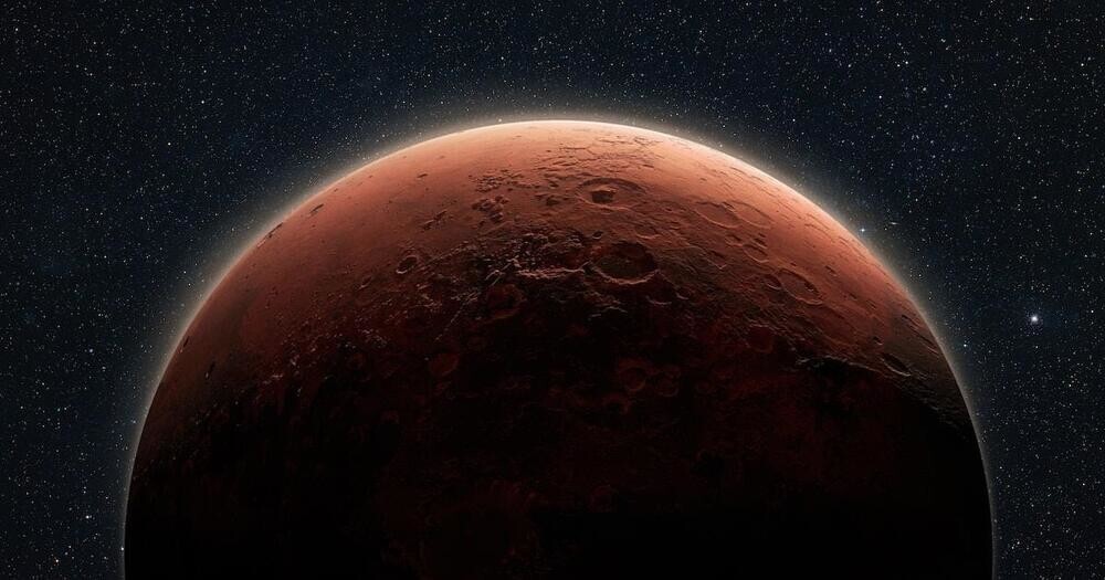 Красная планета когда-то была усеяна активными вулканами 