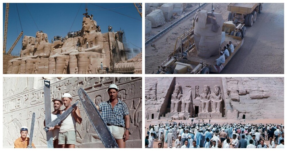 Как египетские храмы передвинули