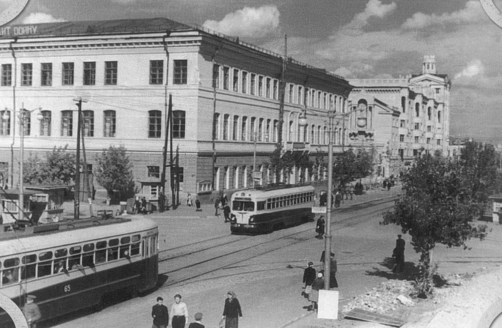 Волгоград, ул. Рабоче-Крестьянская, 1953 год.