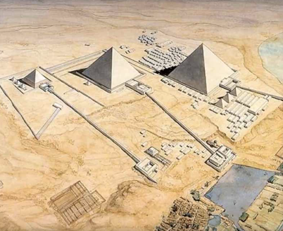 16. Пирамиды являлись частью большого комплекса