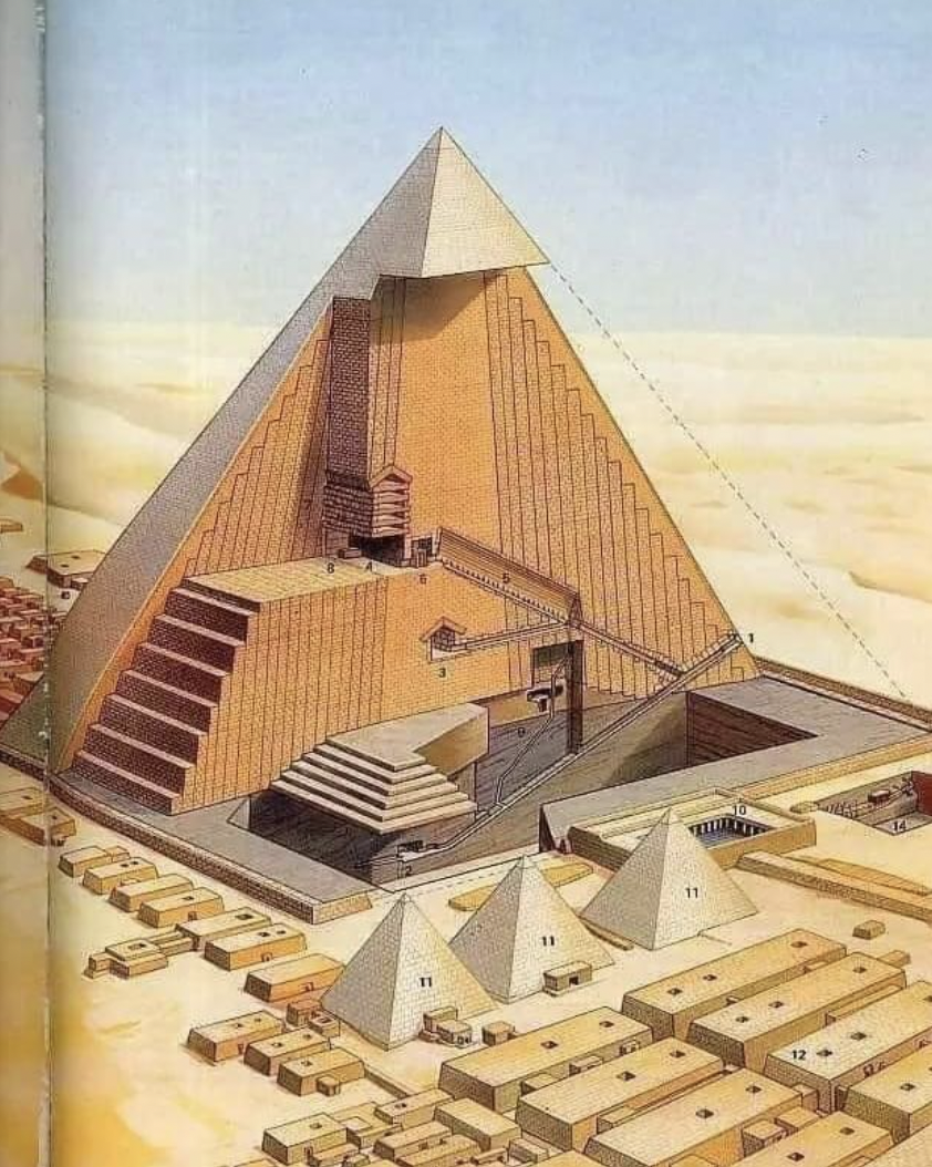 13. Внутри Великой пирамиды 