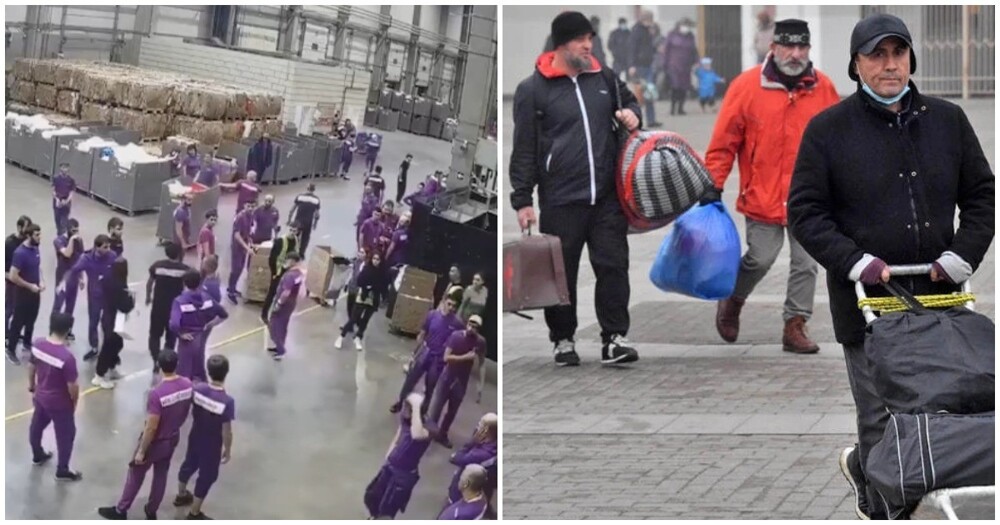 Из-за массовой драки на московском складе из России депортируют 40 мигрантов