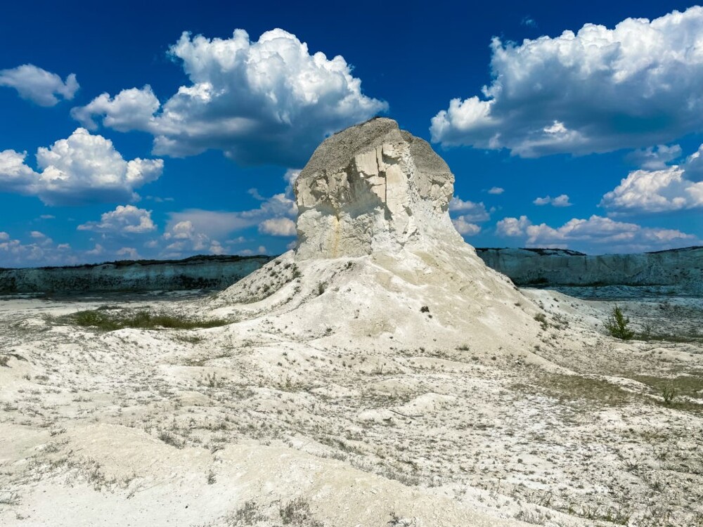 Покровские меловые горы в Оренбургской области