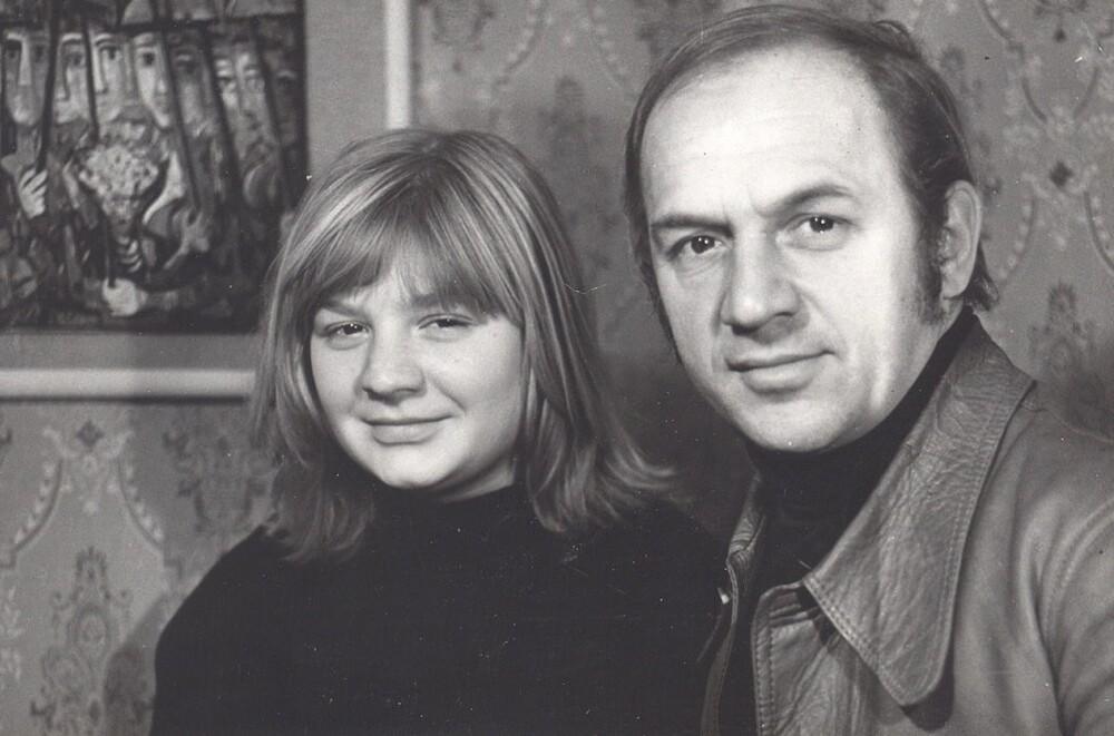 Лев Дуров с дочерью Екатериной.