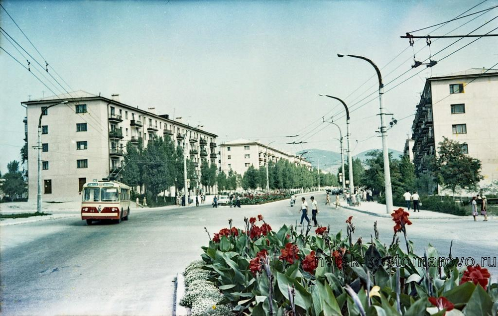 Новороссийск, Краснодарский край, проспект Ленина, 1971 год.