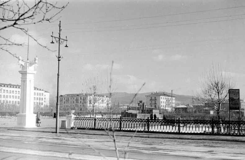 Чита. Площадь Ленина. 1958 год.