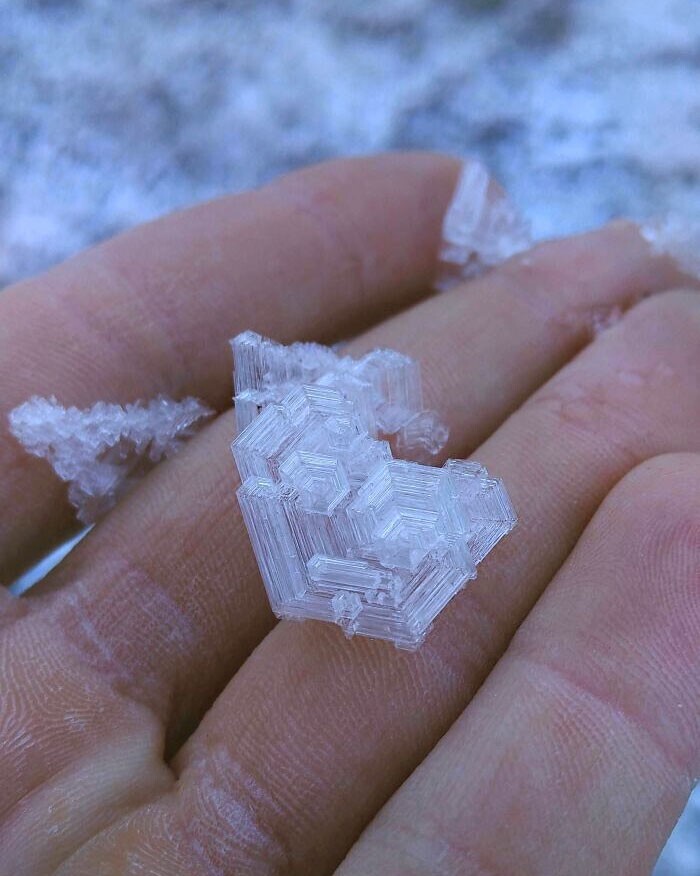 16. Ледяные кристаллы