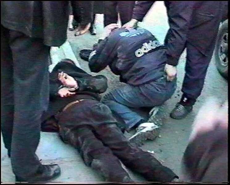 Оперативная съемка задержание боевиков одной из ОПГ Приморского края, середина 90-х.