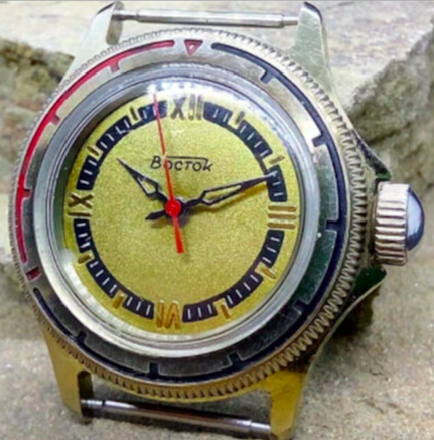 Часы "Амфибия" - родом из СССР. Мощная вещь