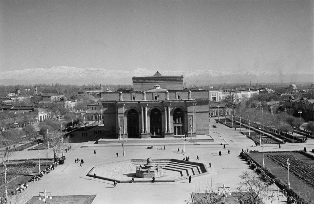 Ташкент, Узбекская ССР. 1950-е годы.