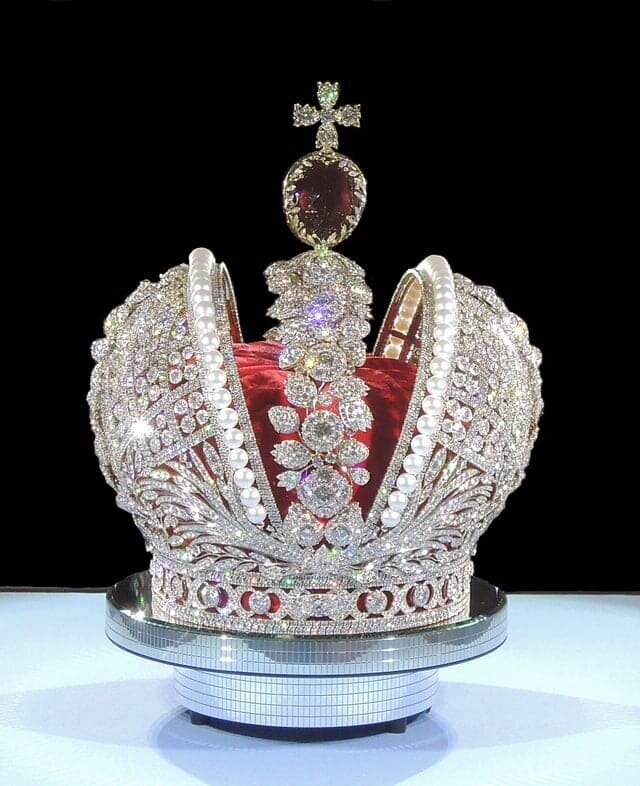 Большая императорская корона, Российская империя