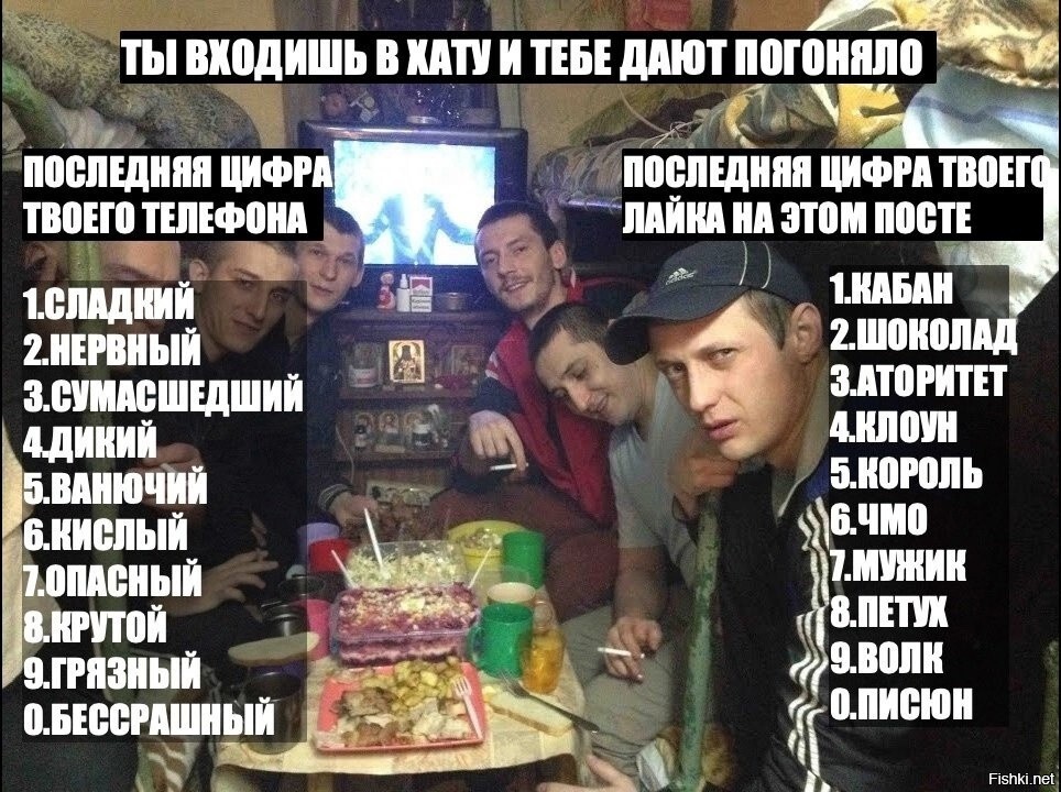 Какое дать погоняло. Когда заходишь в хату. Вечер в хату картинки прикольные.