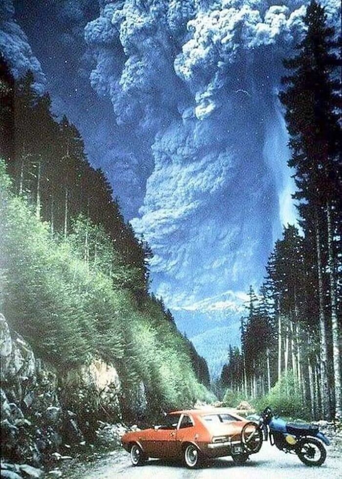26. Извержение вулкана Сент-Хеленс в США, 1980 год