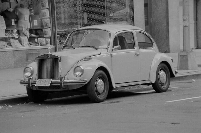 19. Ретро-Volkswagen в Нью-Йорке, 1976 год