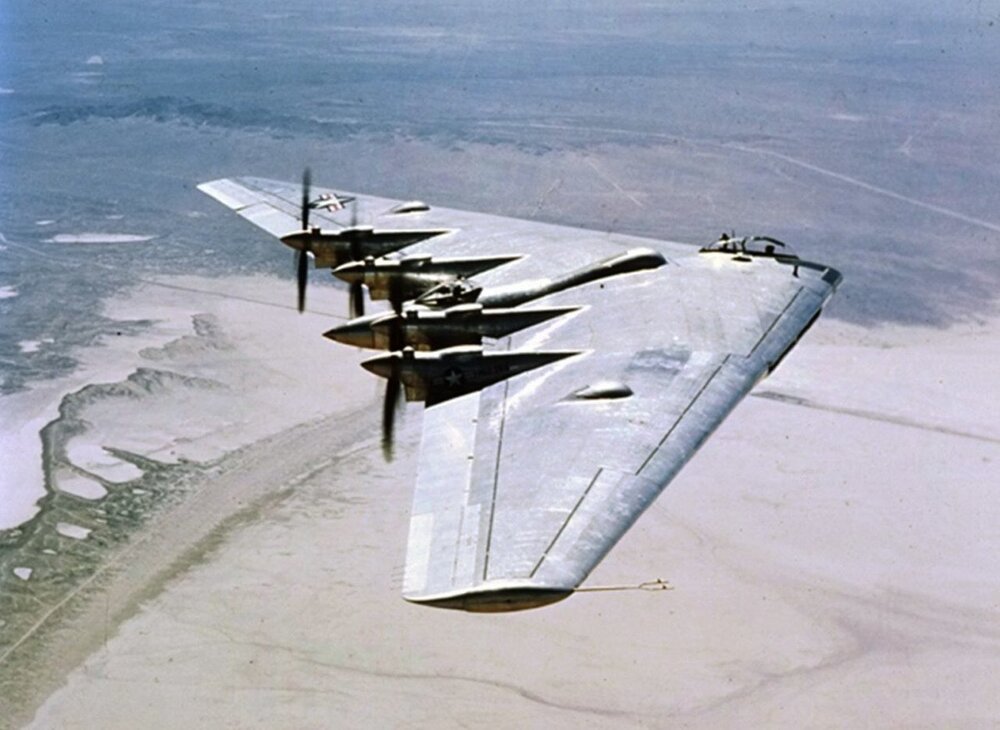 Northrop XB-35 сделан по концепции «летающее крыло»