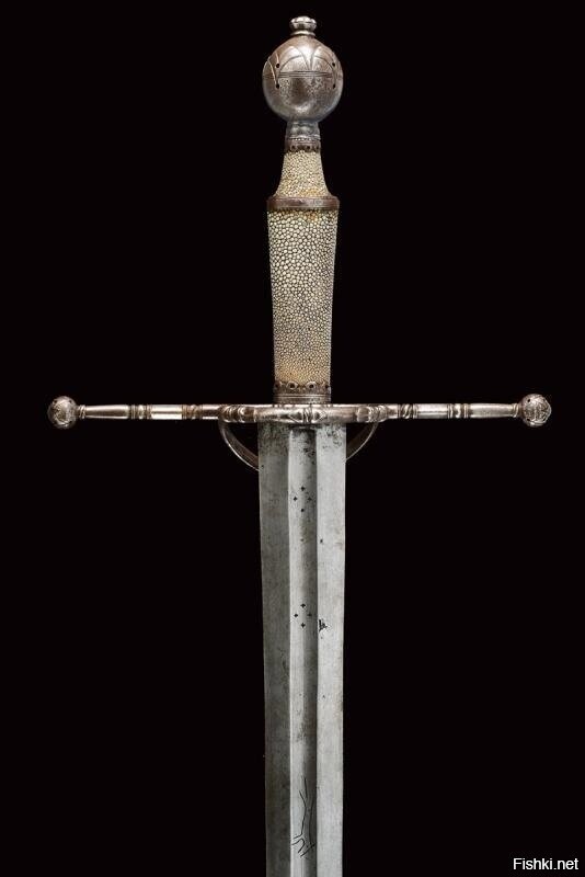 Длинный меч с рукоятью под хват в полторы руки, Саксония, около 1580 года