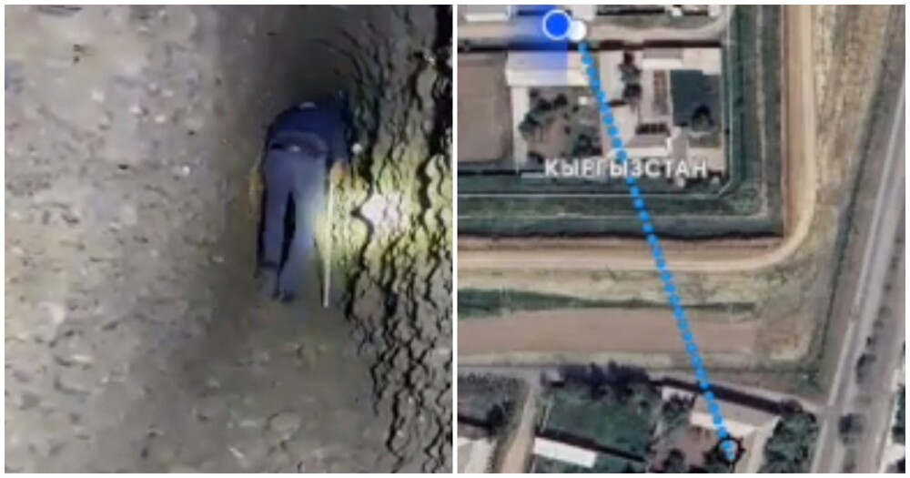 Житель Киргизии прорыл 130-метровый тоннель в Узбекистан для переправки контрабанды