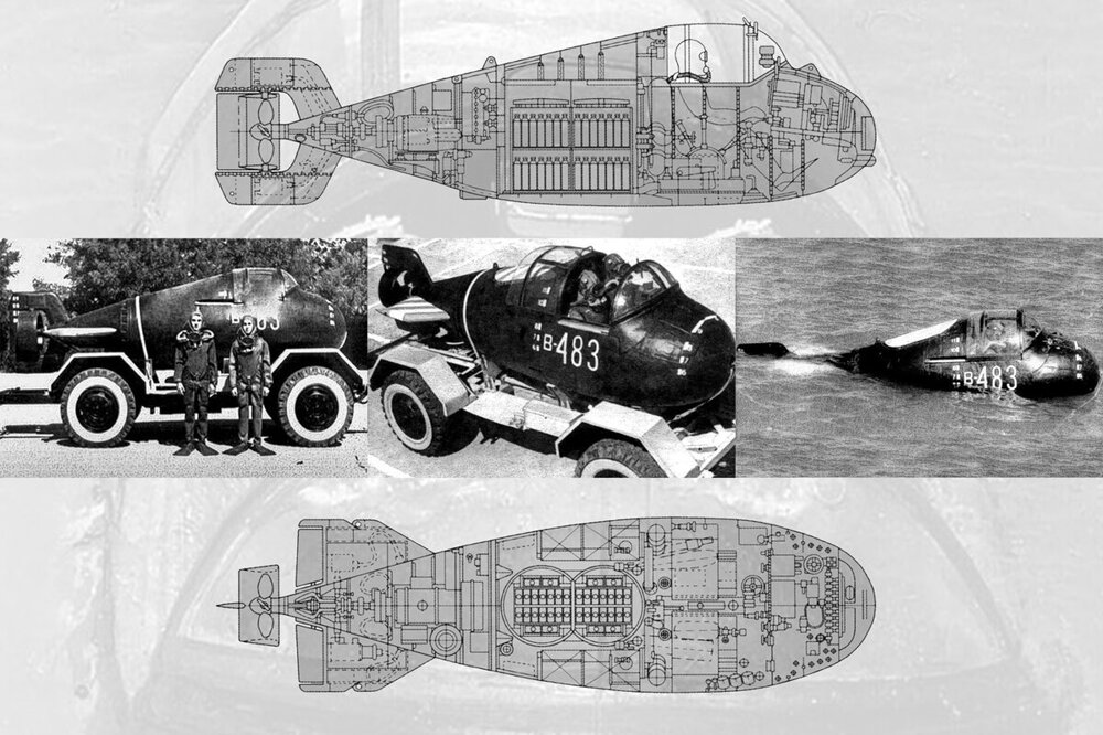 Секретная сверхмалая подводная лодка СССР "Тритон-1М"