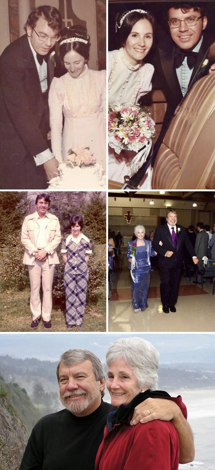26. "Сегодня у моих родителей 50-я годовщина свадьбы, и я их обожаю!"