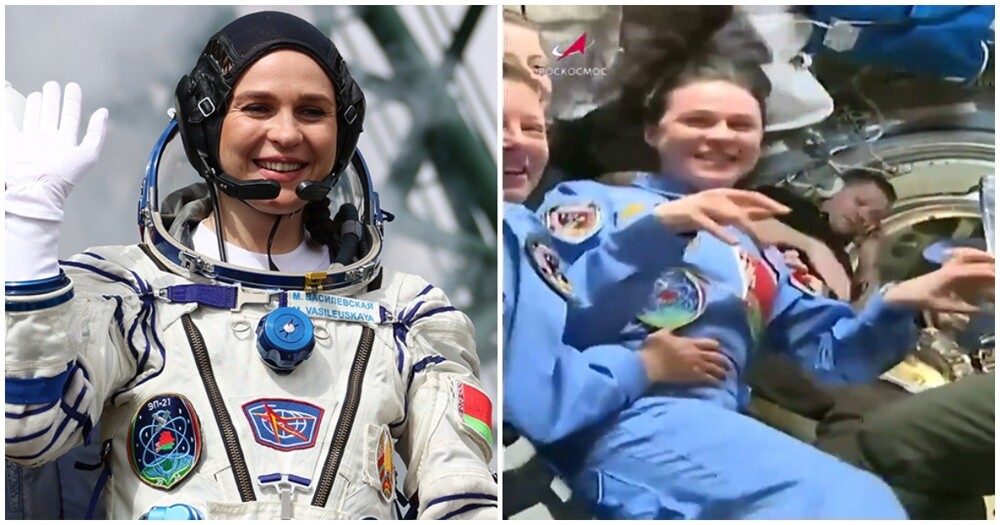 Корабль с первой женщиной-космонавтом Белоруссии успешно пристыковался к МКС