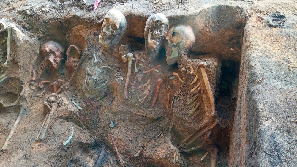 В центре Нюрнберга археологи обнаружили "чумное кладбище"