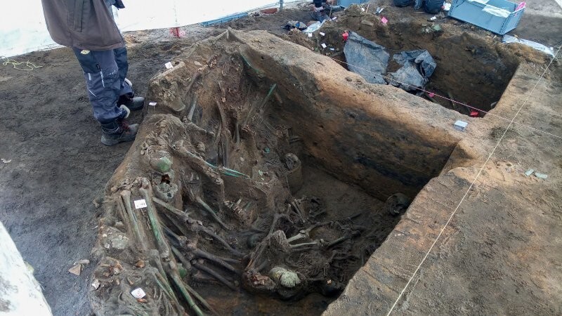В центре Нюрнберга археологи обнаружили "чумное кладбище"