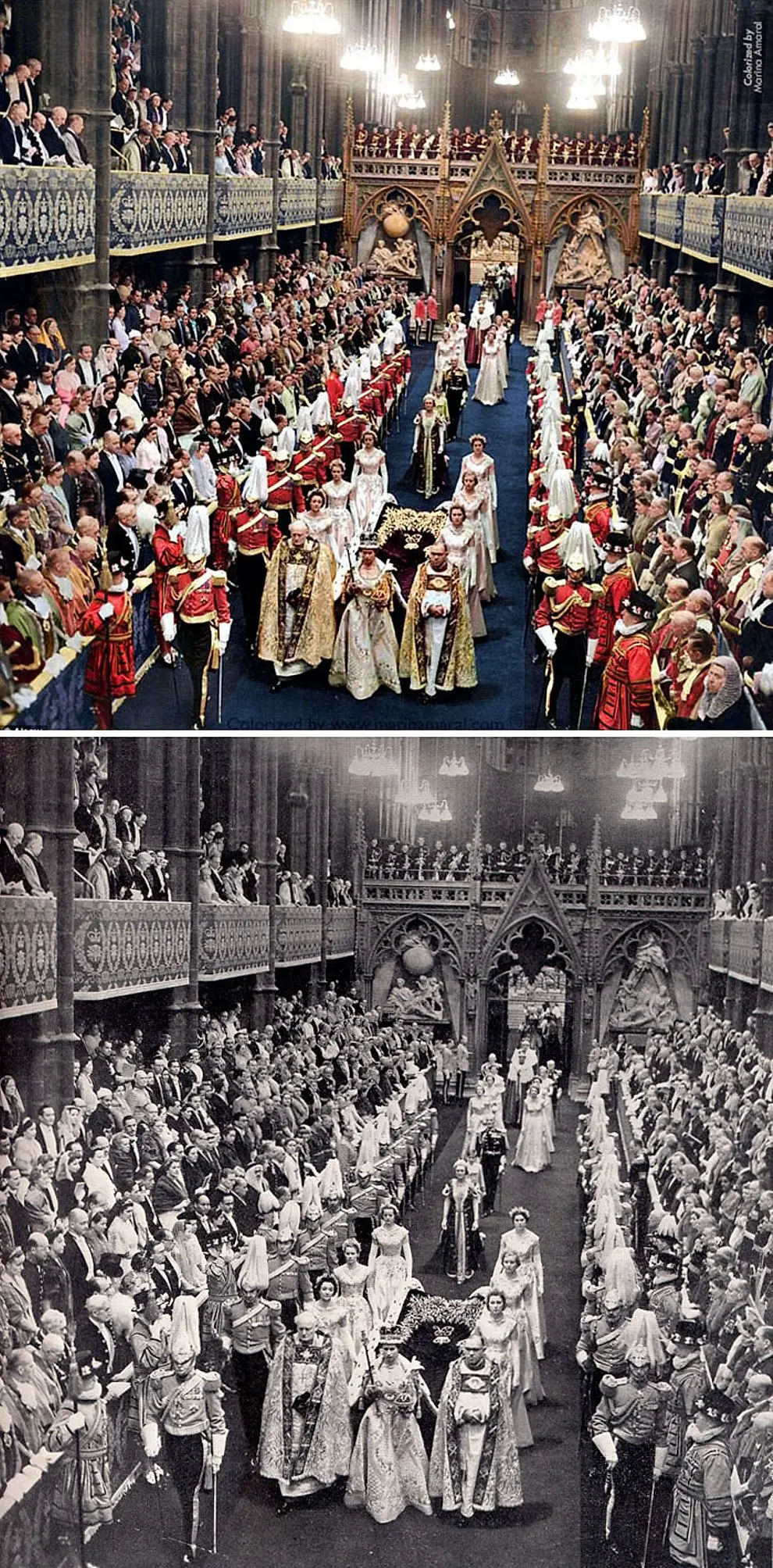 14. Коронация королевы Елизаветы II, 2 июня 1953 год