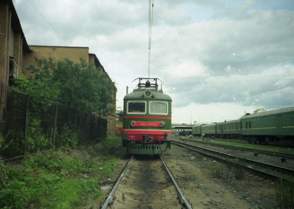 Станция Москва-Пассажирская-Казанская. Москва, 1998 год .