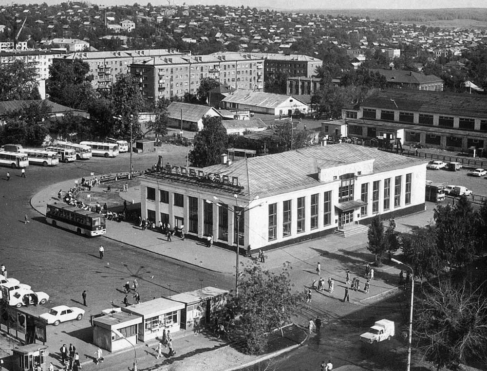 Ижевск. Центральный автовокзал в 1970-е - 1980-е годы.