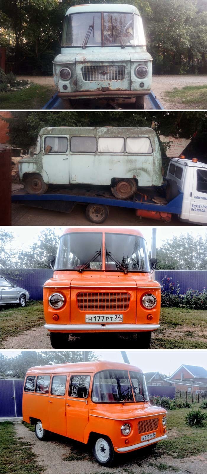 8. «Польский микроавтобус Nysa 522, реставрация»