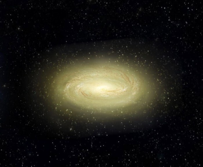 22. MACS 2129-1 - так называемая "мёртвая" галактика, расположенная на расстоянии около 10 миллиардов световых лет от Земли. В ней перестали образовываться новые звезды