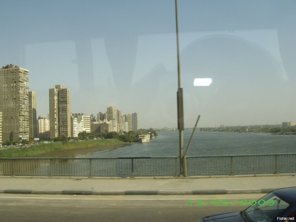 Одна из проток дельты Нила, при городе Каир
