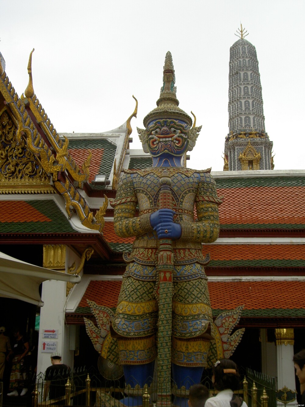 В одном из храмов Бангкока