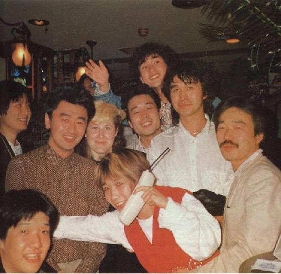 Виктор Цой и Джоанна Стингрей в Японии, 1990 год