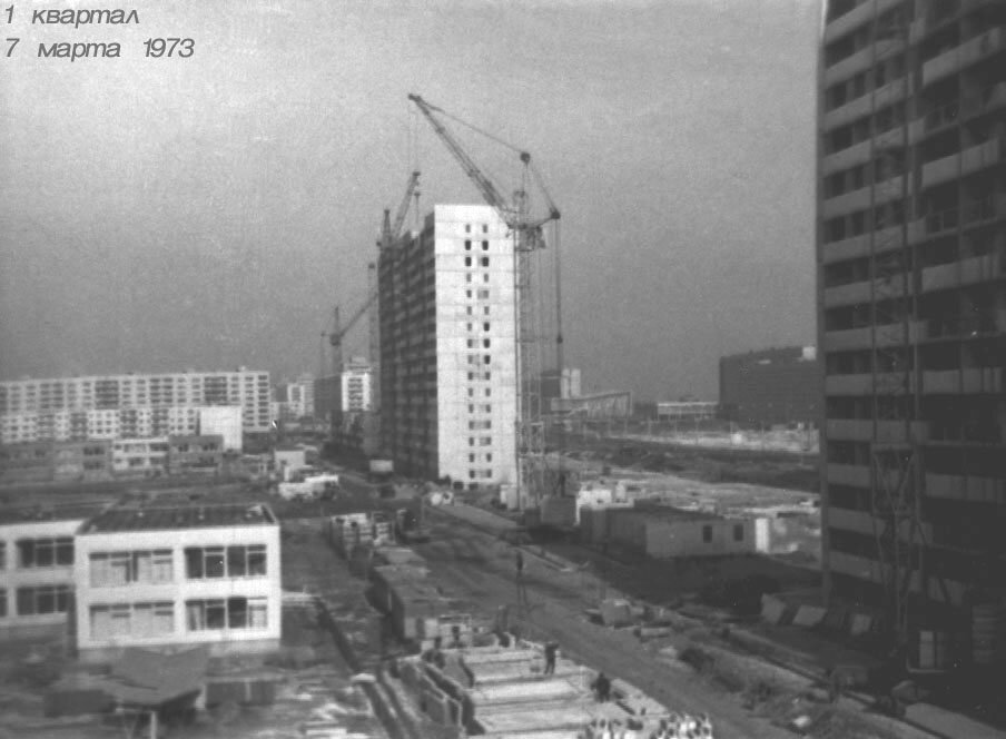 Тольятти, Куйбышевская область, 1 квартал, 7.03.1973 года.
