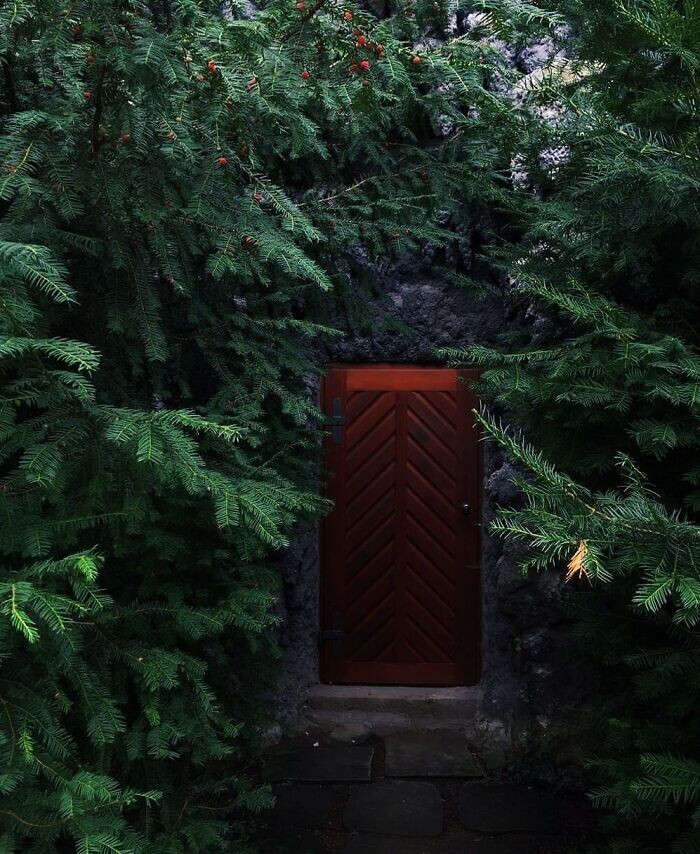 22. «Таинственная дверь, которую я нашел в Праге»