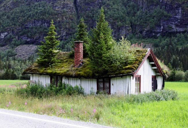 2. Старый дом в Норвегии