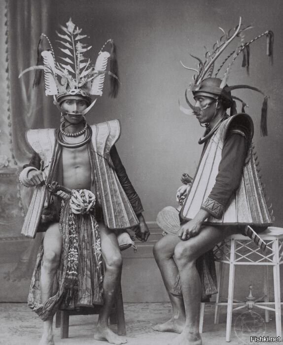 Индонезийские "самураи" с острова Ниас