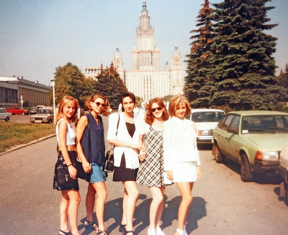 Московские студентки, конец 1990-х