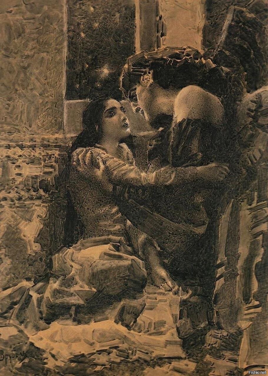 «Демон и Тамара»,  1891