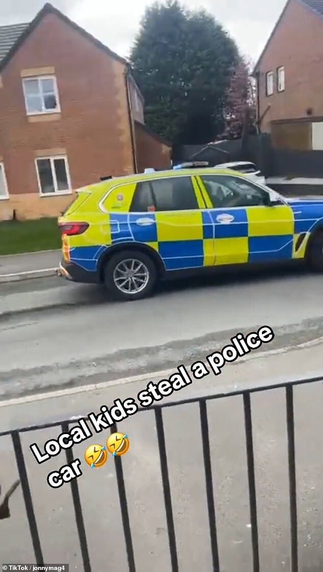 В Британии дети угнали полицейский автомобиль